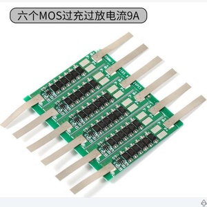 3.2v PCM บอร์ด PCB เชื่อมจุด อุปกรณ์เสริมแบตเตอรี่ ใช้ได้กับ 32700 32650 26650 21700 14500 22650 Lifepo4 BMS 1s 4.5A-9A DW01 IC - Product Image 5