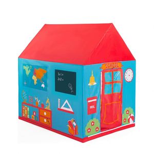 Nouvelle Tente d'Intérieur Thème Scolaire Grande Maison pour Enfants, Idéale pour les Jeux et les Fêtes - Product Image 4