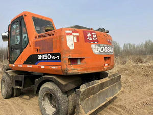 Doosan รถขุด DH150W-7ล้อ DH150W-7มือสองรถขุดไฮดรอลิกมือสอง - Product Image 3