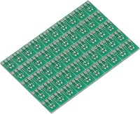 Placa Convertidora EParthub QFP32 a DIP32, Adaptador de Zócalo TQFP LQFP EQFP con Paso de 0.8mm y Desacoplamiento