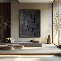 Peinture à l'huile abstraite originale peinte à la main par un artiste, nature morte sur toile, art mural moderne, décoration intérieure minimaliste pour salon et hôtel