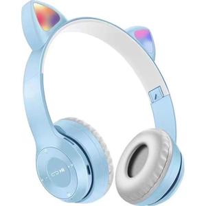 Auriculares Con Orejas De Gato Diadema Auriculares Led Cat Ear <span class=keywords><strong>Gaming</strong></span> On-ear & Over-ear Auriculares para niñas Yoga Viajes Senderismo - Product Image 3