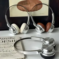 Casque sans fil supra-auriculaire OEM de haute qualité, design couleur macaron, autonomie de 5 à 10 heures pour le jeu et l'aviation