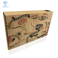 Caja de Cartón Corrugado Perforada para Envío de 12 Botellas de Agua o Vino