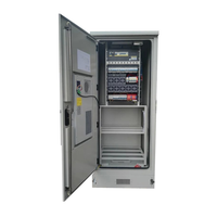 Armoire extérieure W-TEL d'équipement IP55 19 "boîtiers d'alimentation d'énergie de Cabinet de télécom du support 42U avec le climatiseur