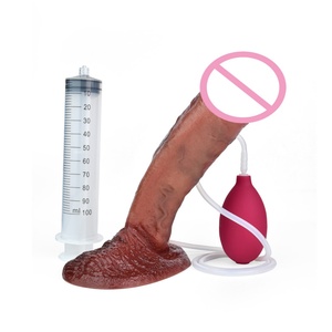FAAK Lifelike Penis Ejaculating <b>Dildo</b> for Women Masturbation Sex Toys Artificial Penis Realistic Squirting <b>Dildo</b> for Gay Lesbian - Product Image 1