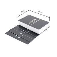 Free Sample Factory Printing Customized Logo Luxury Black Poker Playing Cards 100% PVC Waterproof Plastic Playing Cards