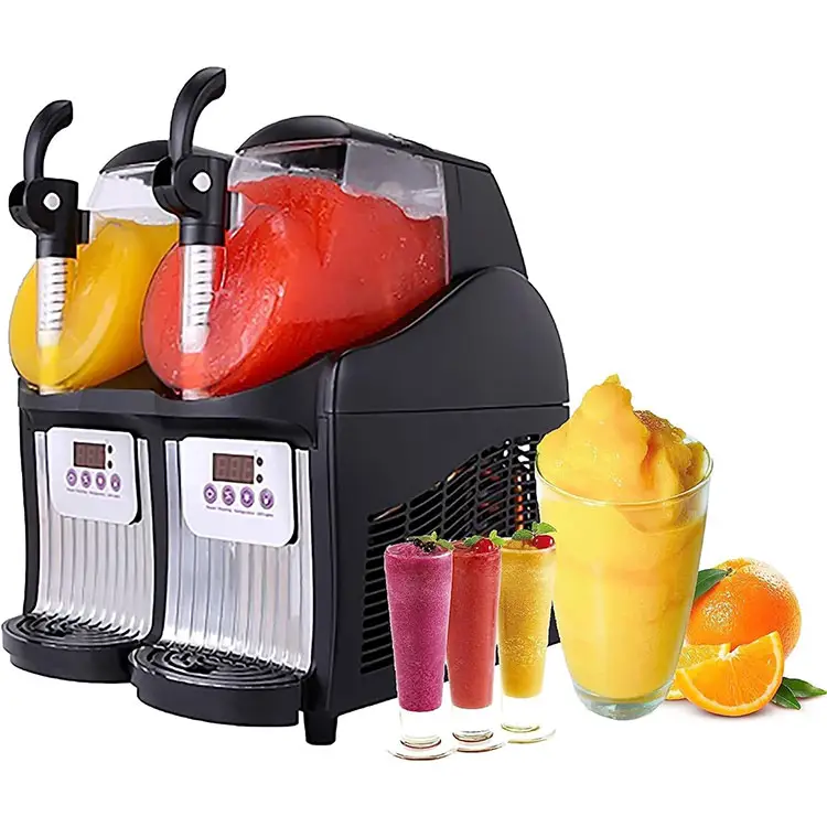 Smoothie Frozen Drink Maker 5L Daiquiri Commercial Slushy Machine for Home Restaurants Cafes Bars
