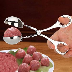 Utensilio de Cocina, Cuchara para Albóndigas de Acero Inoxidable 304, Pinza para Hacer Albóndigas, Cuchara para Servir, Pinzas para Bolas de Pescado, Molde para Hacer Albóndigas - Product Image 2
