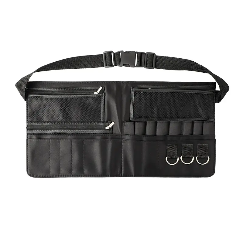 New arrive professional makeup artist Fanny pack multi pockets portable makeup brush tool storage bag