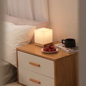 Fournisseur de luminaires en verre de style nordique, lampes décoratives de luxe pour chambre à coucher, chevet, bureau, lampes de table décoratives - Product Image 6