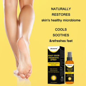 Alveora 100ml天然ティーツリーオイル抗真菌フットスプレーかゆみや臭いボディケア製品のクイックリリーフ - Product Image 5
