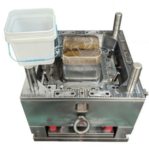 Nuovo stampo per secchio di stoccaggio quadrato, personalizzazione stampi multi-capacità, vasca rettangolare in PP/PE per uso alimentare con canale caldo/freddo - Product Image 2