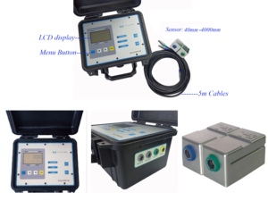 PUDF305 Doppler Portable Ultrasonic <b>Flow</b> <b>Meter</b> Non-contact Sewage Measurement PUDF305 Ultrasonic <b>Water</b> <b>Flow</b> <b>Meter</b> 4-20mA+OCT PUD - Product Image 5