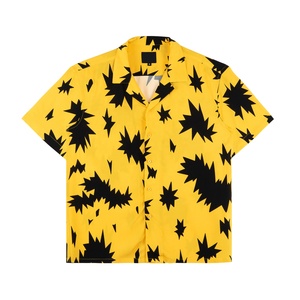 Hot Selling Oversized <strong>Pro</strong> <strong>Club</strong> T-<strong>Shirts</strong> Work Button up Screen Print Hawaiian Tie Dye <strong>Shirt</strong> for Man - Product Image 1