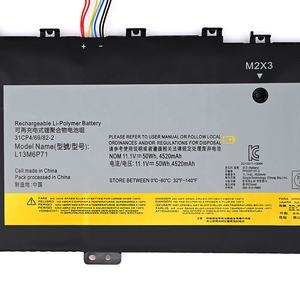 Высококачественная батарея для ноутбука L13M6P71 для Lenovo IdeaPad Yoga 2 13 L13S6P71 L13M6P71 батарея для ноутбука - Product Image 2