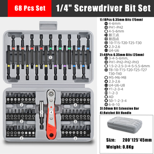 Juego <span class=keywords><strong>de</strong></span> Destornilladores <span class=keywords><strong>de</strong></span> Trinquete Forjados Industriales <span class=keywords><strong>de</strong></span> 68 Piezas para Mantenimiento <span class=keywords><strong>de</strong></span> Maquinaria <span class=keywords><strong>de</strong></span> Garaje, Kit <span class=keywords><strong>de</strong></span> Herramientas con Llave <span class=keywords><strong>de</strong></span> Alto Torque - Product Image 4
