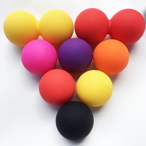 Newly Silicone Massage Lacrosse Ball Physical <b>Roller</b> Ball for Muscle Knots, Shoulders, Neck, <b>Back</b>, Foot, Body, Yoga, Exercise - Product Image 4
