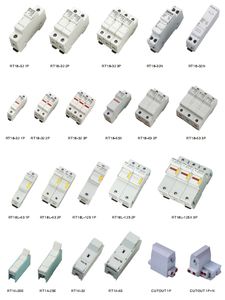 RT18-20 0.5-20A 400V supporto fusibile per fusibile cilindrico 8.5x31.5mm - Product Image 6