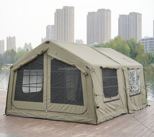 3*2.5+3*2.5m Oxford Inflatable <b>Tent</b> for Family Outdoor Camping Four-Season Waterproof One Bedroom Living Room No Assembly ZN-SS5 - Product Image 2