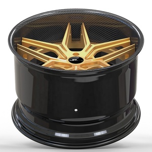 Rines de Aluminio de 2 Piezas con Diseño Cóncavo para Autos 5x114.3, Rines de Repuesto de 20 Pulgadas # JM7255 - Product Image 3
