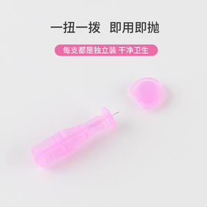 Lancettes jetables Huada Hongyi 30G stérilisées par irradiation, sachet de 50 pièces pour le traitement de l'acné du visage - Product Image 5