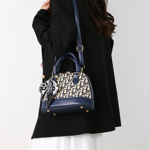 Bolso de hombro tipo bandolera pequeño informal para mujer con correa extraíble PU cierre de cremallera patrón geométrico diseño portátil - Product Image 6