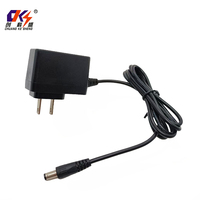 Adaptateur secteur AC 100V-240V, sortie DC 12V 0,5A 6W, adaptateur 12V avec prise US pour pilote LED, système de sécurité, moniteur LCD