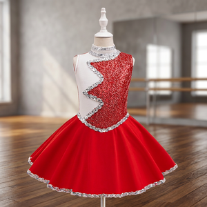 Sujetadores y Pantalones Cortos de Animadoras para Niñas al por Mayor Personalizados, Servicio OEM, Sublimación, Diamantes AB, Polvo de Cebolla Dorado, Tela Metálica - Product Image 3