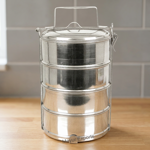 Stainless Steel Thai Tiffin Indian Tiffin <b>Lunch</b> <b>Box</b> - Product Image 3