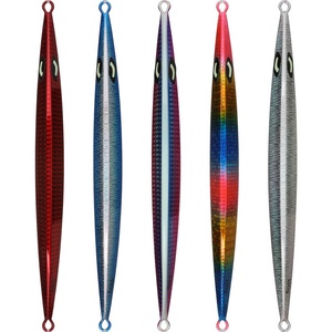 Leurre de jigging en plaque de fer à dissolution rapide, effet laser, lumière nocturne pour la pêche en eau salée, 150g/300g, pêche en mer profonde, thon royal - Product Image 5