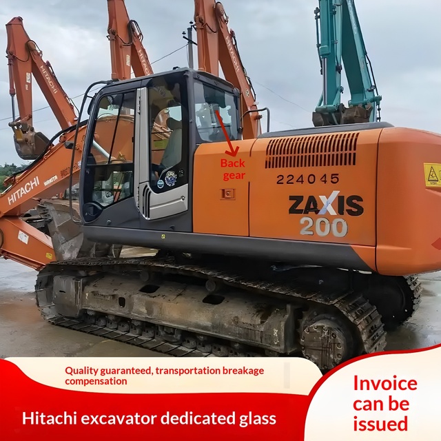 Hitachi Excavator Cab Glass: OEM Fitment & Safety