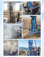 Foreuse hydraulique complète sur chenilles DTH, machine de forage pneumatique multi-angles pour roche, foreuse DTH pour petits tunnels de 20/30/50m pour l'exploitation minière
