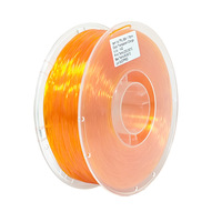 Filamen TPU 95A Premium Grosir untuk Pencetakan 3D, Bening 1.75mm 1kg, Super Fleksibel Tahan Benturan untuk Perangkat yang Dapat Dipakai dan Casing
