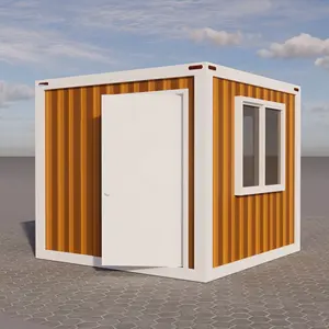 Standard portables stahl-fertighaus büro mobil 20 ft erweiterbares zusammenklappbares container haus für aktivitätsraum