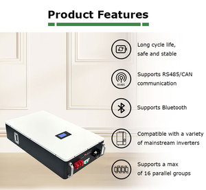 Batería Seplos Hot Lipo 4 de 10Kw de Alta Capacidad 51.2V 300Ah Lifepo4 con Celdas de Litio de Grado A de 320ah para Sistemas de Energía Solar (Stock en la UE) - Product Image 2