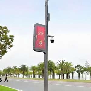 Poste de Alumbrado Público Inteligente de Doble Brazo 2026 de Alta Calidad con Cámara CCTV, Venta al por Mayor de Fábrica - Product Image 5