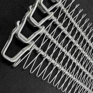 Gıda sınıfı özelleştirmek <span class=keywords><strong>300</strong></span> derece yüksek sıcaklık paslanmaz çelik tel örgü konveyör - Product Image 3