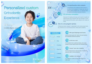 Shinye, Fabricante Profesional de Alineadores Dentales, <span class=keywords><strong>Precio</strong></span> de <span class=keywords><strong>Brackets</strong></span>, Tratamiento de Alineación, Juego de Alineadores <span class=keywords><strong>Transparentes</strong></span> - Product Image 4