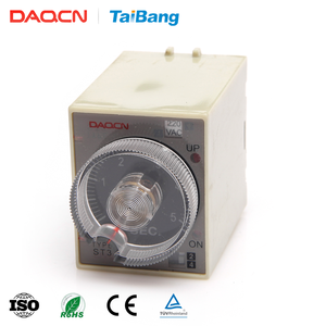 DAQCN Relais de temporisation miniature 12 volts Contrôle de l'équipement électrique Théorie du relais électromagnétique Protection scellée - Product Image 2