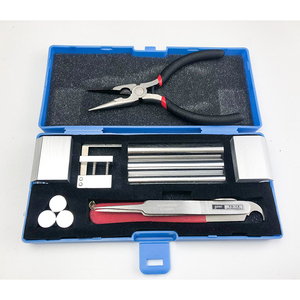 Kit Profesional <span class=keywords><strong>de</strong></span> Herramientas para Desmontar Cerraduras HUK 12 en 1 para Cerrajeros, en Caja <span class=keywords><strong>de</strong></span> Plástico, Juego <span class=keywords><strong>de</strong></span> Herramientas para Reparar y Extraer Cerraduras - Product Image 1