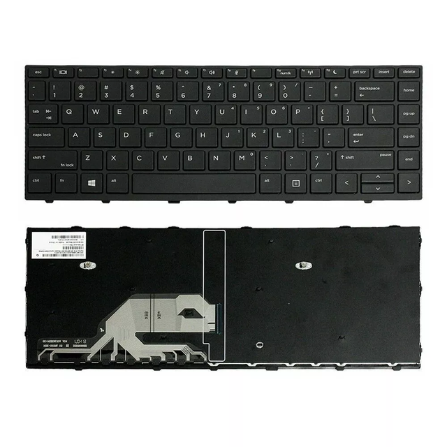 NEW Latin Spanish US Keyboard For HP Probook 430 G5 440 G5 445 G5 Black No Backlit