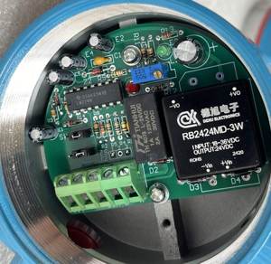 Débitmètre intelligent SUS 304 pour canalisation d'eaux usées, débitmètre magnétique hydraulique en acier inoxydable - Product Image 3