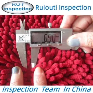 L'équipe d'inspection Jinhua/inspection des tapis/service de contrôle de la qualité dans les villes chinoises du Zhejiang