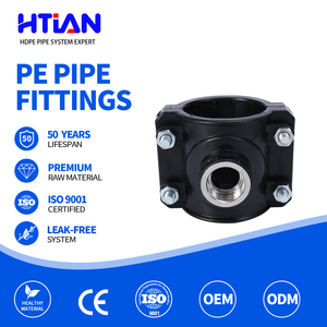 <span class=keywords><strong>Abrazadera</strong></span> <span class=keywords><strong>de</strong></span> Sillín <span class=keywords><strong>de</strong></span> HDPE/PE <span class=keywords><strong>de</strong></span> Alta Calidad con Rosca Hembra para Conexión <span class=keywords><strong>de</strong></span> Ramificación en Tuberías <span class=keywords><strong>de</strong></span> Suministro <span class=keywords><strong>de</strong></span> <span class=keywords><strong>Agua</strong></span> <span class=keywords><strong>de</strong></span> PE - Product Image 1
