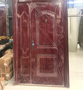 CHANGYI中国现代成品钢制防盗别墅门，具有隔音防水功能，3年保修，侧向开启 - Product Image 3