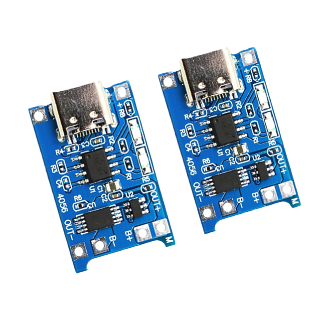 ZYSY 5V 3A Type-C USB Battery Charging Board 18650 Lithium Battery Charger Module + Dual Functions