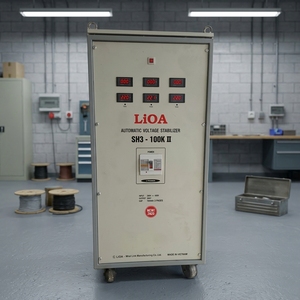 100kVA 3 Phase Automatic <b>Voltage</b> <b>Regulator</b> LiOA SH3 100K II Intelligent AC Power Management System for Factory - Product Image 1
