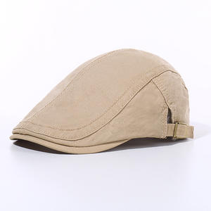 Venta al por mayor personalizado hombres Newsboy sombrero plano de algodón ajustable para playa deportes fiesta Irish <span class=keywords><strong>Taxi</strong></span> Ivy conducción caza sombrero - Product Image 1