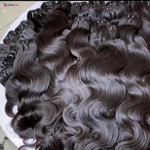 Fornitori di Capelli Vergini Cambogiani di Visone, Vendita all'Ingrosso di Fasci di Capelli Allineati alla Cuticola, Non Trattati, 100% Capelli Umani Grezzi Cambogiani - Product Image 2